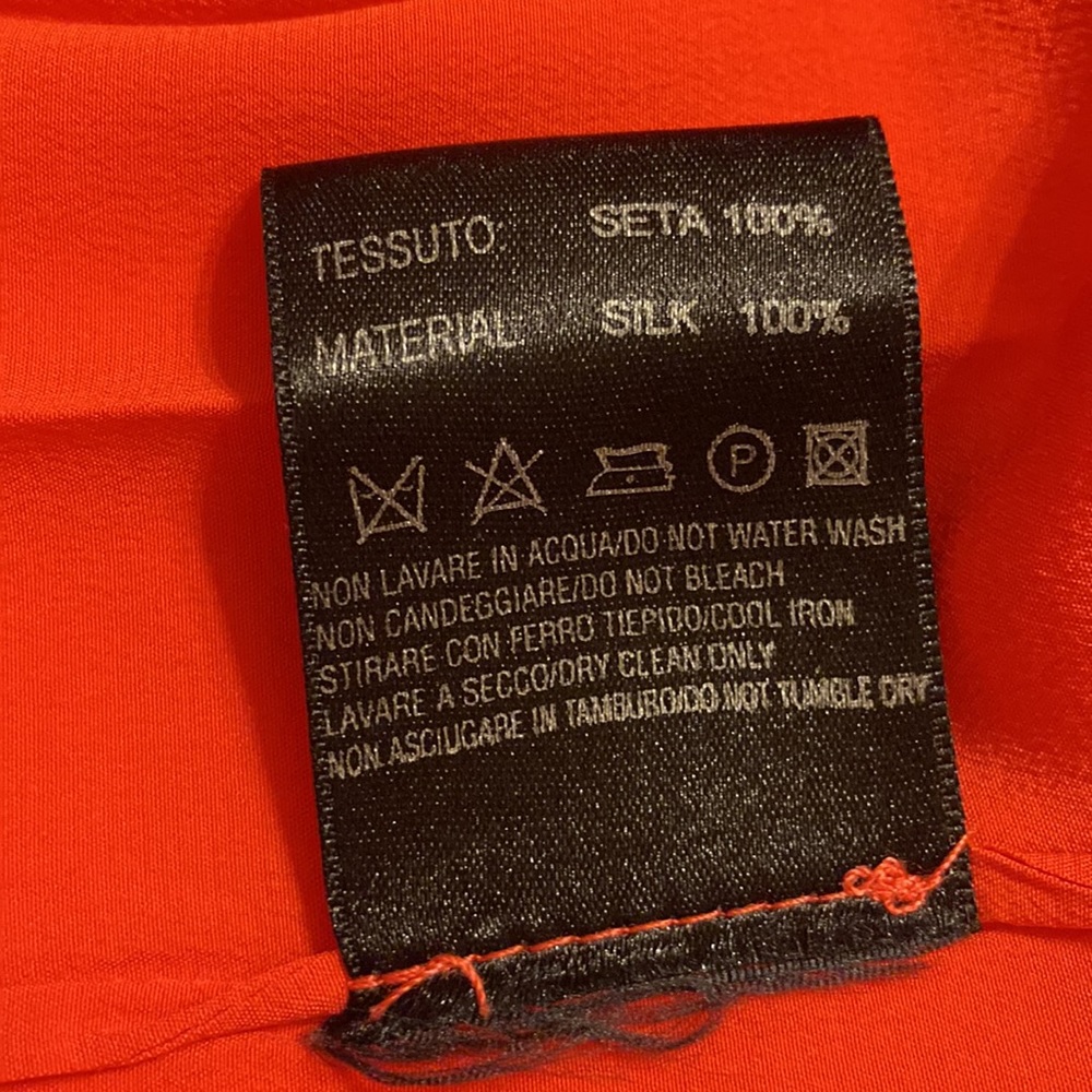 100% SILK ROBERTA FURLANETTO - Picture 7 of 7